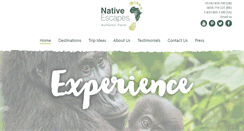 Desktop Screenshot of nativeescapes.com